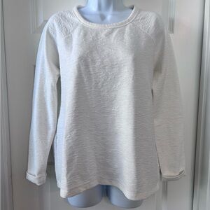 Jane and Delancey Textured Long Sleeve Tee